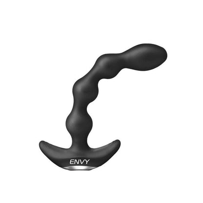 Envy Deep Reach Vibrating Anal Beads - Black 17.8 cm USB Rechargeable Vibrating Anal Beads with Wireless Remote - ENV-1002