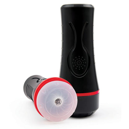 ENVY Squeezable Clear Clutch Stroker - Clear Vibrating Stroker - ENV-1007