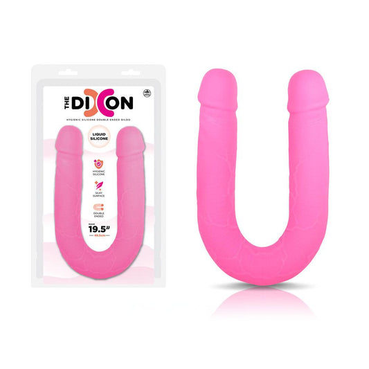 The Dixon - Pink - Pink 50 cm Silicone Double Dong - F06Q022A00-027