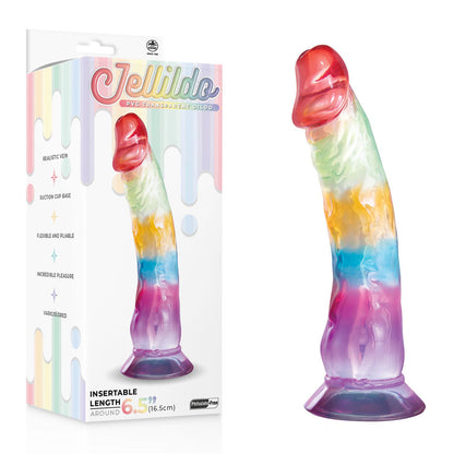 Jellido 16.5cm Dildo - Clear Coloured 16.5 cm Dildo - F06R006B00-000