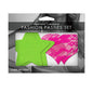 GLOW Fashion Pasties Set - Solid Neon Green & Pink - 2 Sets Included - FLA101-OS-B