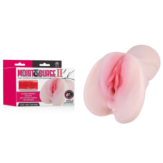 Moist & Surge II - Flesh Dual Layer Vagina Stroker - FMR024A000-051