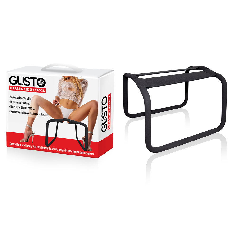 Gusto - Black Position Stool - FNQ016A000-010