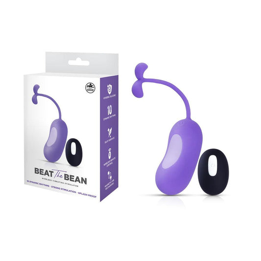 Beat The Bean - Purple USB Rechargeable Vibrating Egg with Wireless Remote - FVRQ019A00-022