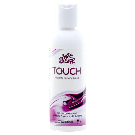 Wet Stuff Touch - 125g Disk Top - Silicone Lubricant - 125 gram Bottle - GW40882