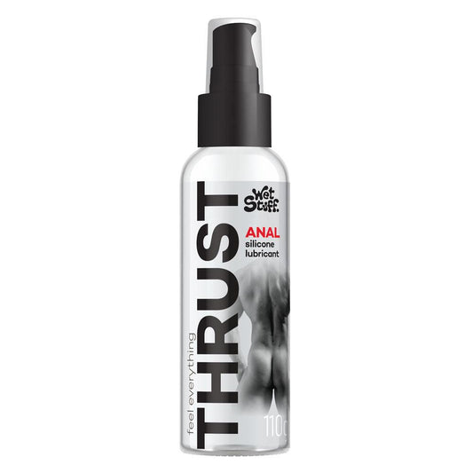 Wet Stuff Thrust - 110g Pump - Anal Silicone Lubricant - 110 gram Pump Bottle - GW40941