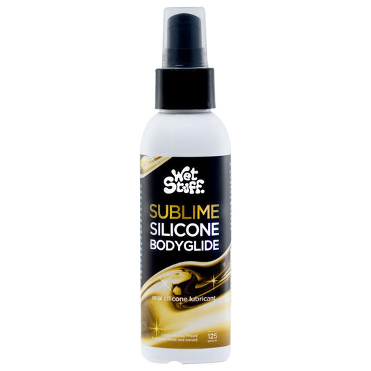 Wet Stuff Sublime - 125g Pump Top - Anal Silicone Lubricant - 125 gram Pump Bottle - GW40945