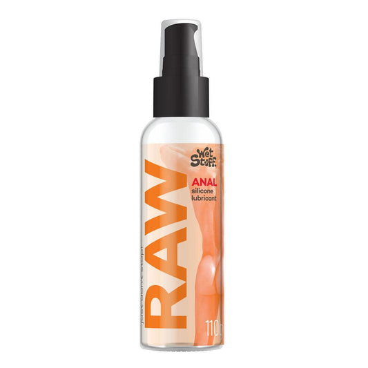 Wet Stuff Raw - 110g Pump - Anal Silicone Lubricant - 110 gram Pump Bottle - GW50501