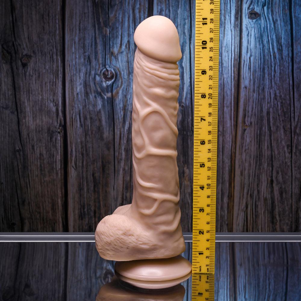 Gender X 10'' FLEXSKIN POSEABLE TRUE FEEL - Light - Flesh 29.2 cm Poseable Dong - GX-DD-3724-2