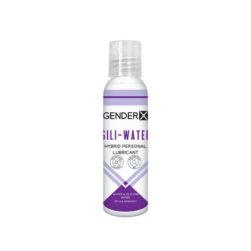 Gender X SILI-WATER - 60 ml - Hybrid Lubricant - 60 ml Bottle - GX-LQ-1959-2