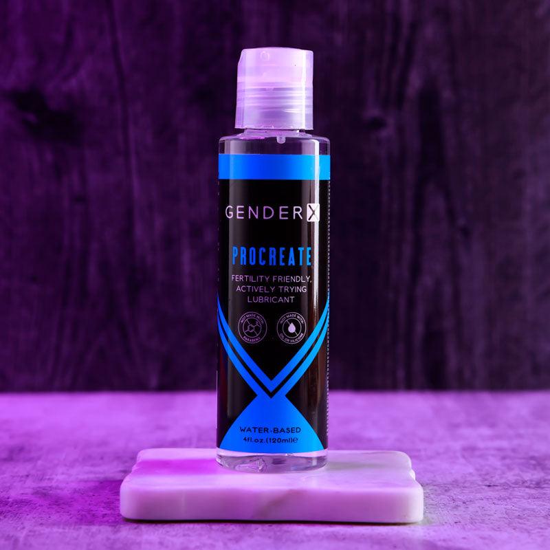 Gender X PROCREATE - 120 ml - Fertility Friendly Water Based Lubricant - 120 ml - GX-LQ-1973-2