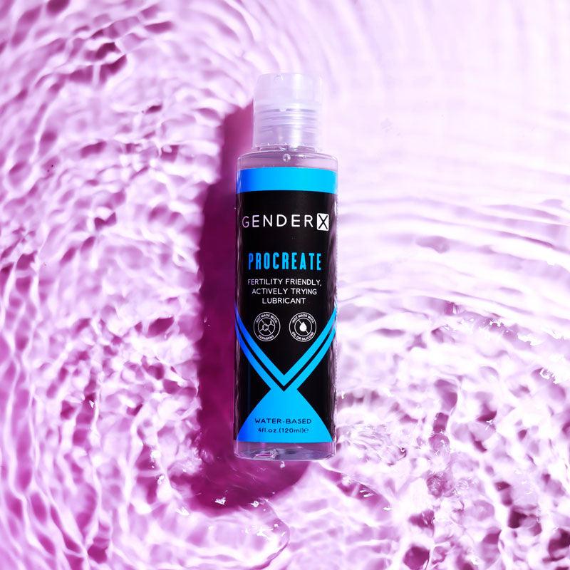 Gender X PROCREATE - 120 ml - Fertility Friendly Water Based Lubricant - 120 ml - GX-LQ-1973-2