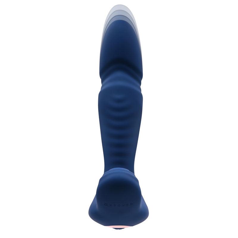 Gender X TRUE BLUE - Blue 13.5 cm USB Rechargeable Thrusting Prostate Massager - GX-RS-1256-2