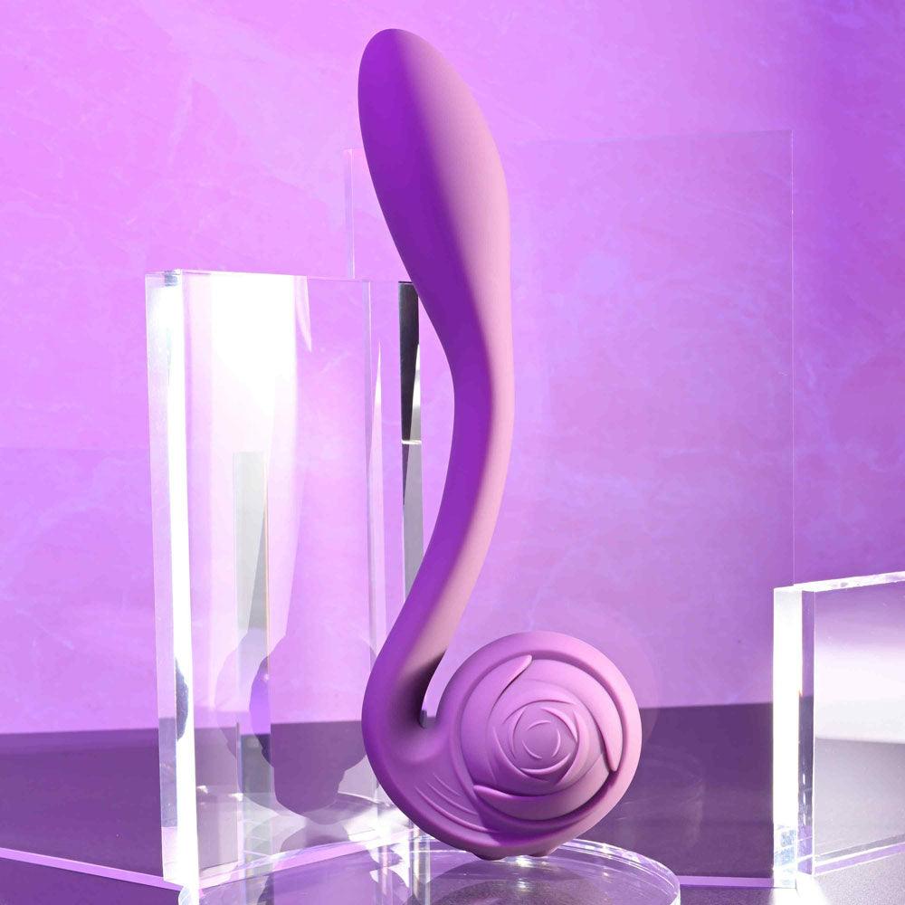 Gender X POSEABLE YOU - Purple USB Rechargeable Poseable Vibrator - GX-RS-2864-2