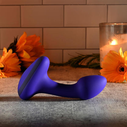 Gender X ANYBODYS PLUG - Blue 11.4 cm USB Rechargeable Vibrating Butt Plug - GX-RS-3861-2