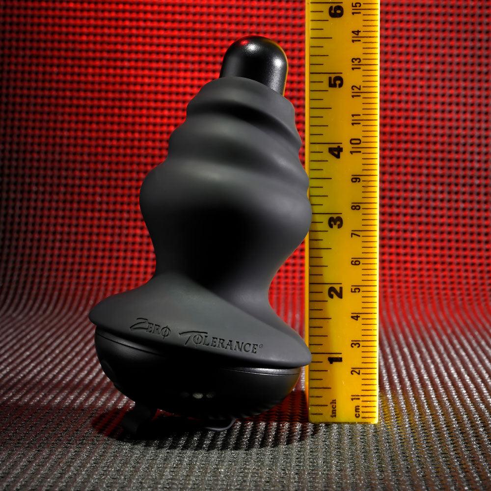 Gender X ECHO - Black 15.3 cm USB Rechargeable Butt Plug - GX-RS-3939-2