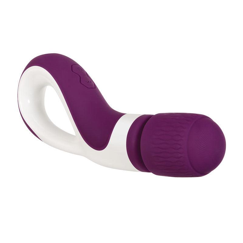 Gender X HANDLE IT - Purple/White USB Rechargeable Massager Wand - GX-RS-8874-2