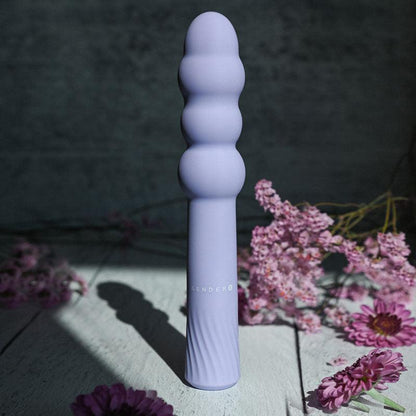 Gender X BUMPY RIDE - Purple 17.4 cm USB Rechargeable Vibrator - GX-RS-8898-2