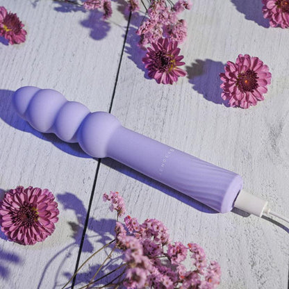 Gender X BUMPY RIDE - Purple 17.4 cm USB Rechargeable Vibrator - GX-RS-8898-2