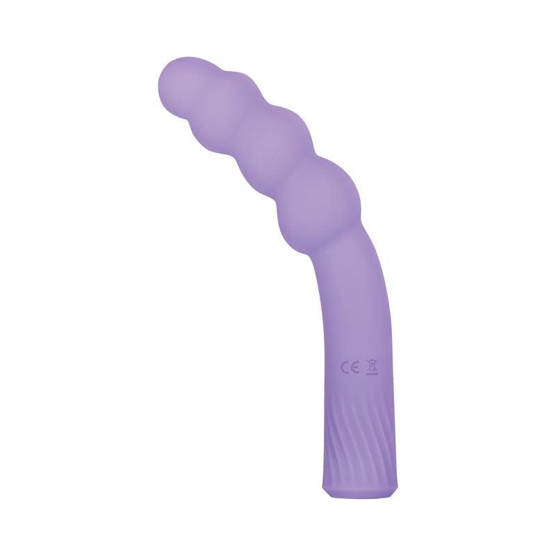 Gender X BUMPY RIDE - Purple 17.4 cm USB Rechargeable Vibrator - GX-RS-8898-2