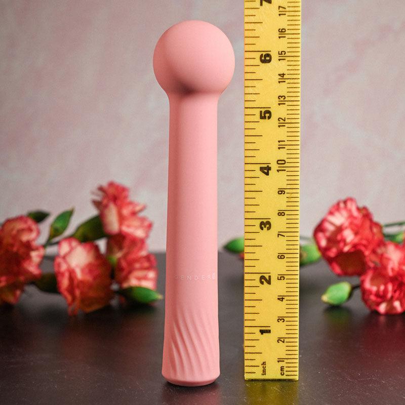 Gender X FLEXI WAND - Pink 16.6 cm USB Rechargeable Vibrator - GX-RS-8904-2