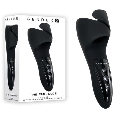 Gender X THE EMBRACE - Black USB Rechargeable Male Vibrator - GX-RS-8928-2