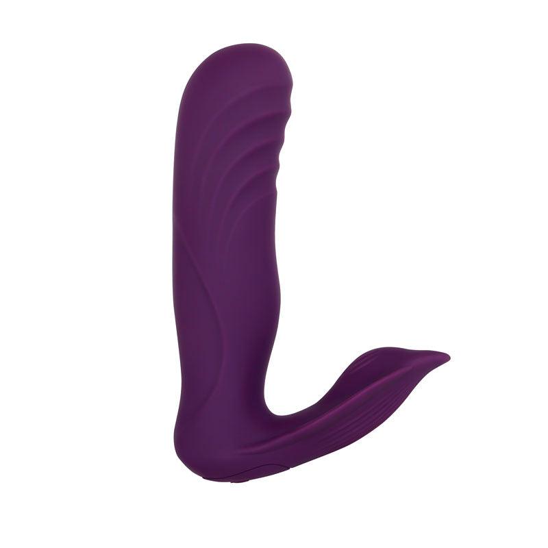 Gender X VELVET HAMMER - Purple USB Rechargeable Wearable Vibe with Remote - GX-RS-8935-2