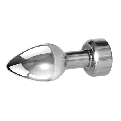 Gender X ROCKIN' METAL PLUG - Metallic 9.3 cm USB Rechargeable Butt Plug - GX-RS-9086-2