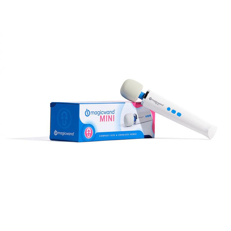 Magic Wand Mini - White Rechargeable Massage Wand - HV-135AU