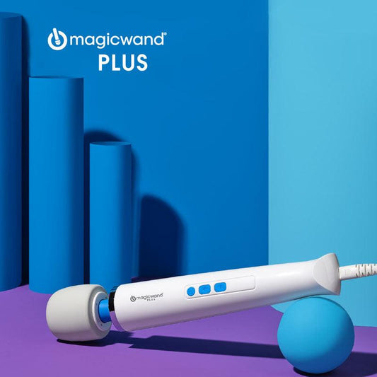 Magic Wand Plus - White Mains Powered Massage Wand - HV-265AU