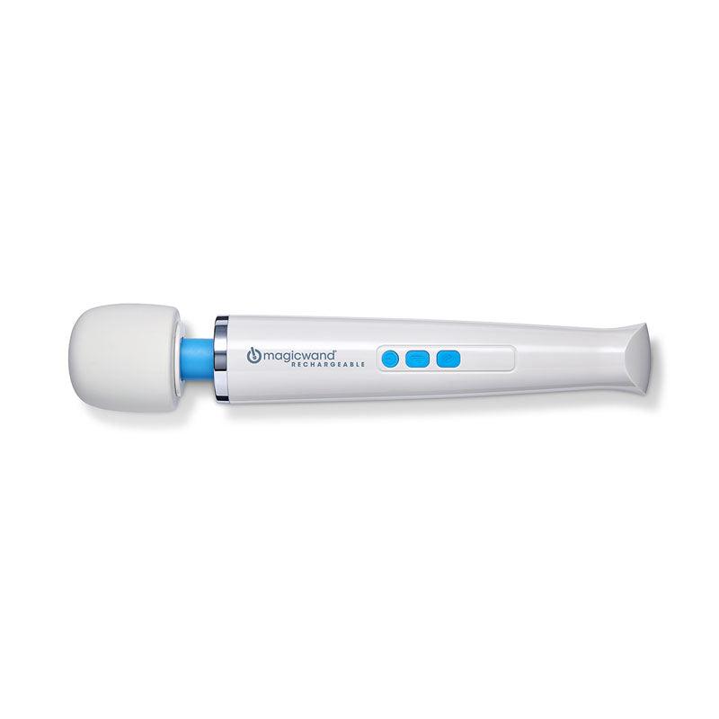 Magic Wand Rechargeable - White Rechargeable Massage Wand - HV-270AU