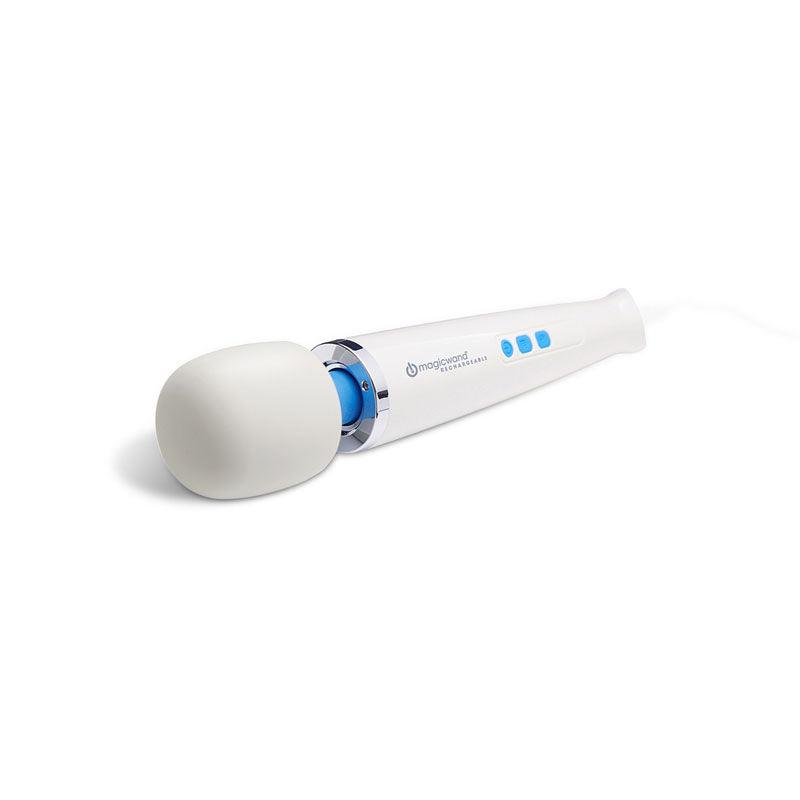 Magic Wand Rechargeable - White Rechargeable Massage Wand - HV-270AU