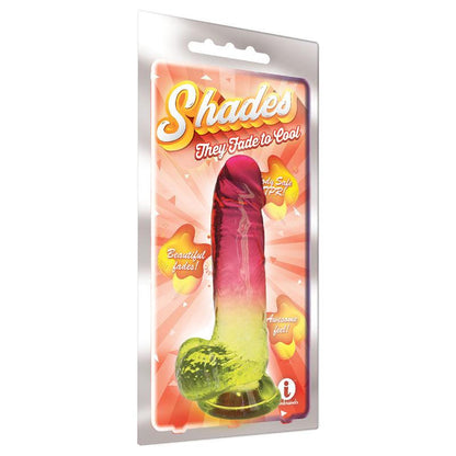 Shades 8'' Jelly TPR Dong - Pink 20.3 cm Dong - IC1304-3