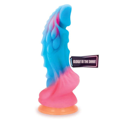 Alien Nation - Glow Dragon - Glow in Dark Rainbow 22.9 cm Fantasy Dong - IC1353