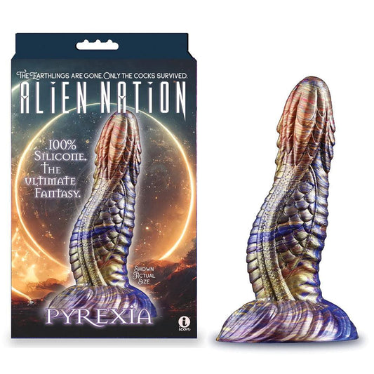 Alien Nation - Pyrexia - Metallic Coloured 17.8 cm Fantasy Dong - IC1356