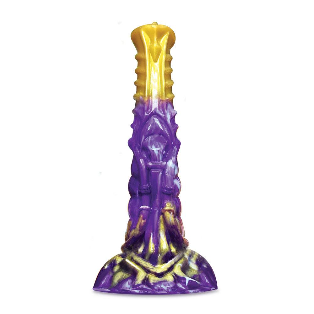 Alien Nation - Obelisk - Purple/Gold 22.2 cm Fantasy Dong - IC1365