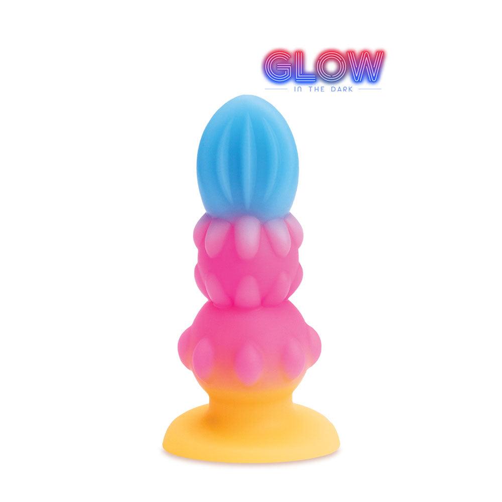 Alien Nation - Sprite Jr. - Glow in Dark Coloured 10.8 cm Fantasy Anal Plug - IC1367