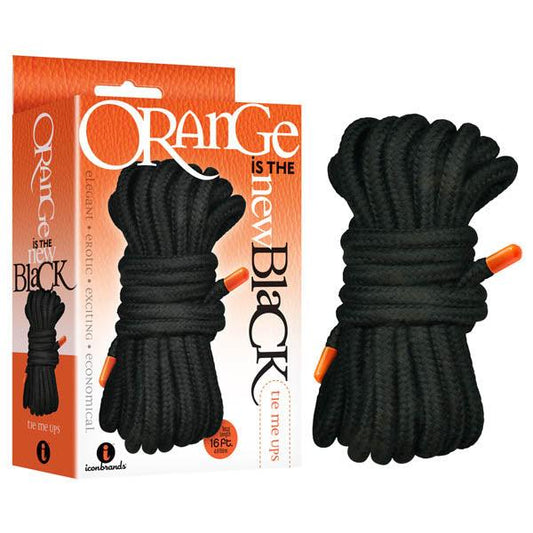 Orange Is The New Black - Tie Me Ups - Black Bondage Rope - 5 m Length - IC2322-2