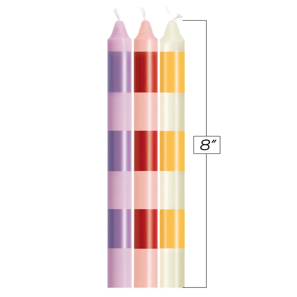 The 9's Make Me Melt Drip Candle 3-Pk - Pastellines - Pastel Coloured Drip Candles - 3 Pack - IC2328