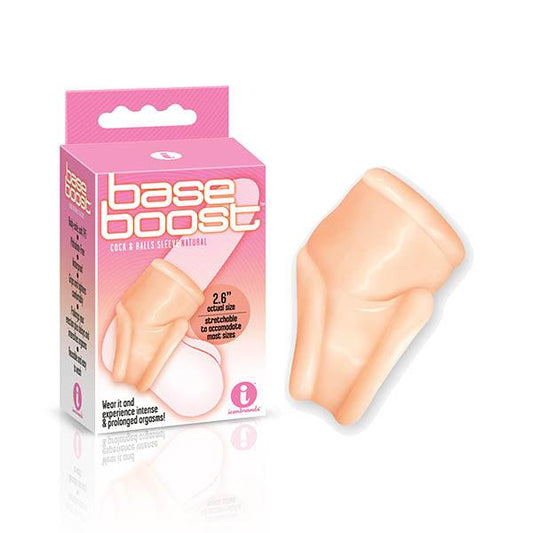 The 9's Base Boost - Flesh Cock & Ball Sleeve - IC2631-2