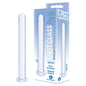 The 9's First Glass Thins, Cylindrical - Clear Glass 17.8 cm Dildo - IC2683