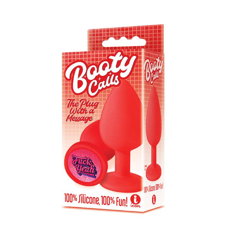 The 9's Booty Calls - Fuck Yeah - Red Butt Plug - IC2690