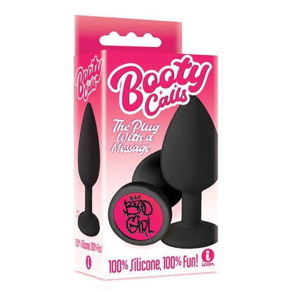 The 9's Booty Calls - Bad Girl - Black Butt Plug - IC2691