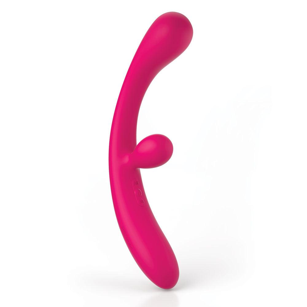 JimmyJane Reflexx Rabbit 3 - Pink 23 cm USB Rechargeable Vibrator - JJ10305