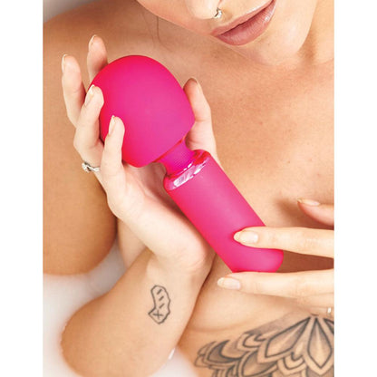 JimmyJane Exona - Pink 18.3 cm USB Rechargeable Massage Wand - JJ10507