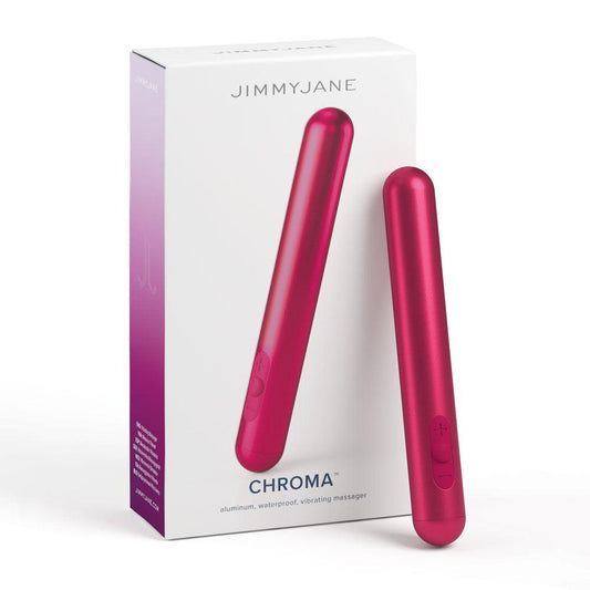 JimmyJane Chroma - Pink - Pink 14 cm USB Rechargeable Bullet - JJ10509