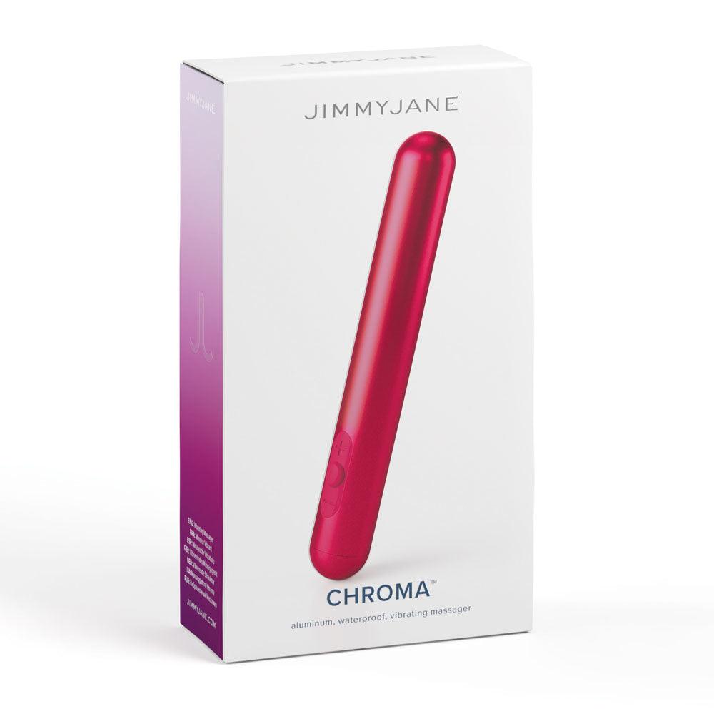 JimmyJane Chroma - Pink - Pink 14 cm USB Rechargeable Bullet - JJ10509