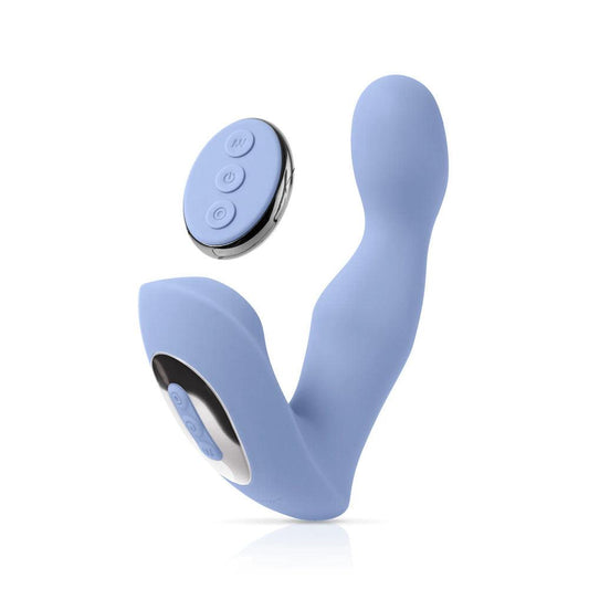 JimmyJane Pulsus P-Spot - Blue USB Rechargeable Prostate Massager with Remote - JJ10552