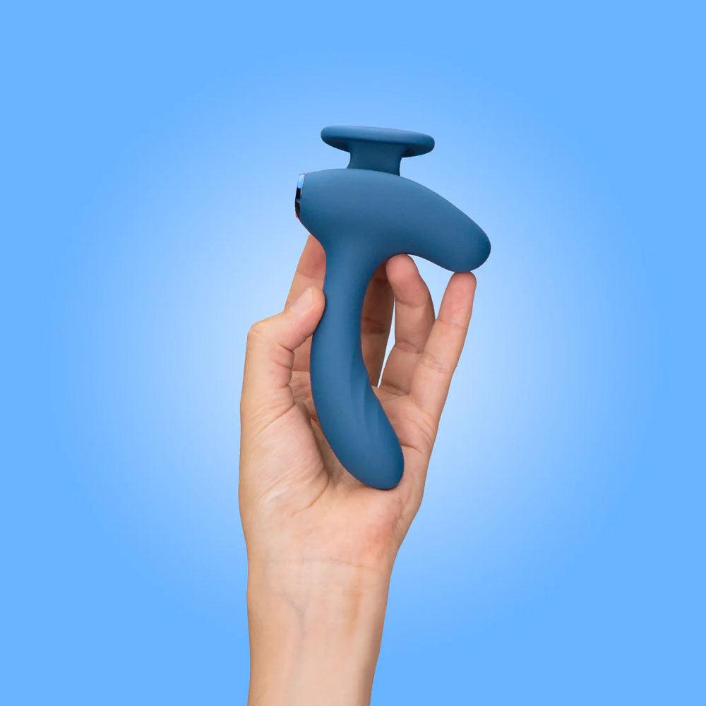 JimmyJane Solis Kyrios - Blue USB Rechargeable Prostate Massager with Remote - JJ10683