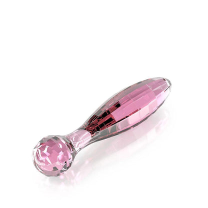 JimmyJane Dillenia Vetro - Pink Glass 16.3 cm Dildo - JJ10751